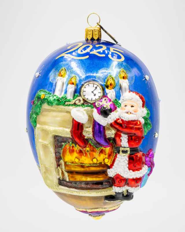 2025 Dated Hanging With Care Christmas Ornament